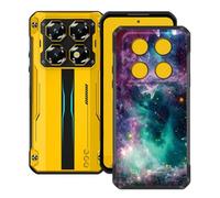 YQINHHME Coque pour Oukitel WP60 5G (7.20"), Anti-Choc et Anti-Rayures Etui de Protection Ultra-Fin Noir Souple Silicone TPU Bumper Housse Case pour Oukitel WP60 5G - WMA33