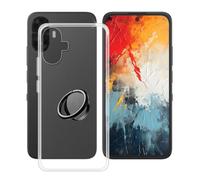YQINHHME Coque pour TCL K70 NXTpaper + Anneau Support - Clear