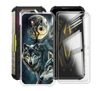 YQINHHME Coque pour Ulefone Armor 22 Pro + 2 x Verre Trempé - WMA29 | | (6.58") Anti-rayures Protection Écran + Ultra-fine Antichoc Case Souple Silicone Housse Etui pour Ulefone Armor 22 Pro