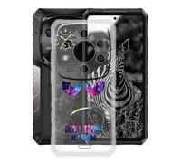 YQINHHME Coque pour Ulefone Armor 28 Ultra (6.67 Pouces), Anti-Rayures Anti-Chute Silicone Souple Housse Etui Mince Transparent TPU Bumper Case Cover pour Ulefone Armor 28 Ultra - DUO4