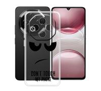 YQINHHME Coque pour Umidigi G100 Pro (6.90 Pouces), Anti-Rayures Anti-Chute Silicone Souple Housse Etui Mince Transparent TPU Bumper Case Cover pour Umidigi G100 Pro - DUO5
