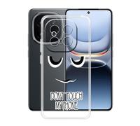 YQINHHME Coque pour Vivo iQOO 13 (6.82 Pouces), Anti-Rayures Anti-Chute Silicone Souple Housse Etui Mince Transparent TPU Bumper Case Cover pour Vivo iQOO 13 - DUO6