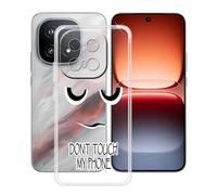YQINHHME Coque pour Vivo iQOO 15 (6.85 Pouces), Anti-Rayures Anti-Chute Silicone Souple Housse Etui Mince Transparent TPU Bumper Case Cover pour Vivo iQOO 15 - DUO6