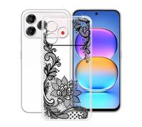 YQINHHME Coque pour ZTE Blade V80 Pro (6.75 Pouces), Anti-Rayures Anti-Chute Silicone Souple Housse Etui Mince Transparent TPU Bumper Case Cover pour ZTE Blade V80 Pro - WM108