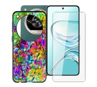 YQINHHME Coque pour ZTE Nubia Focus 2 Ultra (6.8 Pouces) + Verre trempé Protection Décran, Ultra Fin Antichoc Noir Housse Etui Souple TPU Bumper Case pour ZTE Nubia Focus 2 Ultra - Coloré