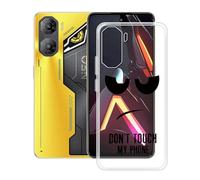 YQINHHME Coque pour ZTE Nubia Neo 3 (6.80 Pouces), Anti-Rayures Anti-Chute Silicone Souple Housse Etui Mince Transparent TPU Bumper Case Cover pour ZTE Nubia Neo 3 - DUO5