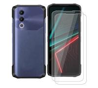 YQINHHME Écran de Protection en Verre Trempé pour Doogee Blade 20 Turbo (6.60 ") [2 Pack] Anti-Rayures, Anti-Choc, HD Clair, pour Doogee Blade 20 Turbo Ultra-Mince Protecteur D'écran