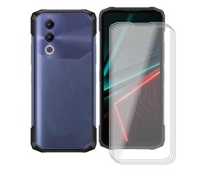 YQINHHME Écran de Protection en Verre Trempé pour Doogee Blade 20 Turbo (6.60 ") [4 Pack] Anti-Rayures, Anti-Choc, HD Clair, pour Doogee Blade 20 Turbo Ultra-Mince Protecteur D'écran