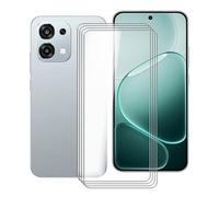 YQINHHME Écran de Protection en Verre Trempé pour Oppo A6 Pro 5G CPH2781 (6.57 ")[4 Pack] Anti-Rayures, Anti-Choc, HD Clair, pour Oppo A6 Pro 5G CPH2781 Ultra-Mince Protecteur D'écran