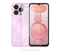 YQINHHME Écran de Protection en Verre Trempé pour Oukitel C3 (6.52 ")[1 Pack] Anti-Rayures, Anti-Choc, HD Clair, pour Oukitel C3 Ultra-Mince Protecteur D'écran