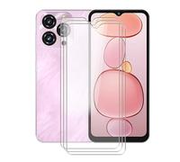 YQINHHME Écran de Protection en Verre Trempé pour Oukitel C3 (6.52 ")[3 Pack] Anti-Rayures, Anti-Choc, HD Clair, pour Oukitel C3 Ultra-Mince Protecteur D'écran
