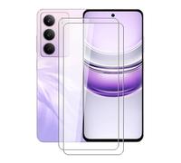 YQINHHME Écran de Protection en Verre Trempé pour Realme P3 Lite 5G (6.67 ")[2 Pack] Anti-Rayures, Anti-Choc, HD Clair, pour Realme P3 Lite 5G Ultra-Mince Protecteur D'écran