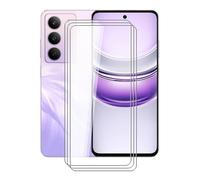 YQINHHME Écran de Protection en Verre Trempé pour Realme P3 Lite 5G (6.67 ")[3 Pack] Anti-Rayures, Anti-Choc, HD Clair, pour Realme P3 Lite 5G Ultra-Mince Protecteur D'écran