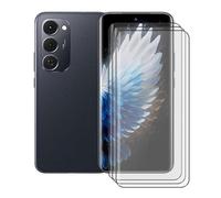 YQINHHME Écran de Protection en Verre Trempé pour Tecno Spark 40 Pro+ (6.78 ") [3 Pack] Anti-Rayures, Anti-Choc, HD Clair, pour Tecno Spark 40 Pro+ Ultra-Mince Protecteur D'écran