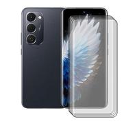 YQINHHME Écran de Protection en Verre Trempé pour Tecno Spark 40 Pro+ (6.78 ") [4 Pack] Anti-Rayures, Anti-Choc, HD Clair, pour Tecno Spark 40 Pro+ Ultra-Mince Protecteur D'écran