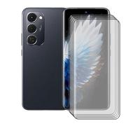 YQINHHME Écran de Protection en Verre Trempé pour Tecno Spark 40 Pro+ (6.78 ") [5 Pack] Anti-Rayures, Anti-Choc, HD Clair, pour Tecno Spark 40 Pro+ Ultra-Mince Protecteur D'écran