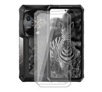 YQINHHME Écran de Protection en Verre Trempé pour Ulefone Armor 28 Pro (6.67 ") [2 Pack] Anti-Rayures, Anti-Choc, HD Clair, pour Ulefone Armor 28 Pro Ultra-Mince Protecteur D'écran