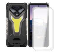 YQINHHME Écran de Protection en Verre Trempé pour Ulefone Armor 34+ (6.95 ")[4 Pack] Anti-Rayures, Anti-Choc, HD Clair, pour Ulefone Armor 34+ Ultra-Mince Protecteur D'écran