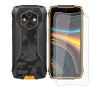 YQINHHME Écran de Protection en Verre Trempé pour Ulefone RugKing 4 Pro (6.56 ")[2 Pack] Anti-Rayures, Anti-Choc, HD Clair, pour Ulefone RugKing 4 Pro Ultra-Mince Protecteur D'écran