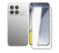 YQINHHME Écran de Protection en Verre Trempé pour Xiaomi Poco F8 Pro (6.59 ")[4 Pack] Anti-Rayures, Anti-Choc, HD Clair, pour Xiaomi Poco F8 Pro Ultra-Mince Protecteur D'écran