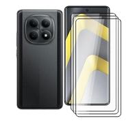 YQINHHME Écran de Protection en Verre Trempé pour Xiaomi Poco M8 (6.77 ")[3 Pack] Anti-Rayures, Anti-Choc, HD Clair, pour Xiaomi Poco M8 Ultra-mince Protecteur D'écran