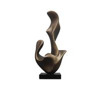 YQINQIN83B Décorations de Bureau Sculpture Abstraite créative en Fibre de Verre, Art Minimaliste Moderne, for la décoration du Salon Convient aux Bureaux