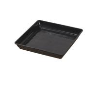 YQINQIN83B Plateau pour Pots de Fleurs Lot de 2 soucoupes carrées for Plantes d'intérieur et d'extérieur, Plateau Service for Pots Fleurs, décoration for Le Jardinage Élégant