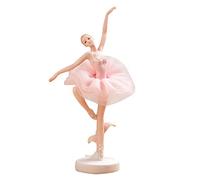 YQLKD Statues-Sculptures La Résine Moderne De Filles De Danse De Ballet Orne La Sculpture Rose De Figurines