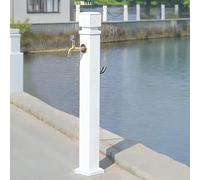 YQMHEZ Colonne d'eau Verticale, Colonne d'eau Extérieure, Robinet de Jardin, Fontaine Décorative, Borne D'incendie, Accessoire de Jardin Durable et Décoratif(114cm/44.9in)