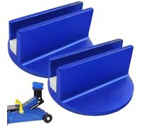 YQNISCU Adaptateur de Jack à souder par pincement, 3 Pouces, Bleu, Robuste, magnétique, Cadre de Rail, for véhicules, Largeur de Fente 0.4, Utilisation Quotidienne, 2 pièces
