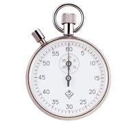 YQNISCU Chronomètre analogique mécanique en Acier Inoxydable, avec minuterie portative de Pause, for la Course, l'entraînement et Les expériences