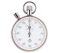 YQNISCU Chronomètre analogique mécanique en Acier Inoxydable, minuterie portative for expérience d'entraînement en Cours d'exécution