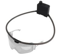 YQNISCU Désembueur de Lunettes avec Ventilateur réglable, système Anti-buée for Lunettes, Kit de Ventilateur de Lunettes Airsoft Moto, Ski,-