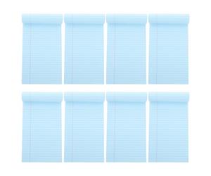 YQNISCU NUSITOU 8pcs A5 Carnets de Notes juridiques Bloc-Notes lignés déchirables 12,7 × 20,3 cm Bloc-Notes de liste de tâches Portables for la Prise de Notes au Bureau et aux étudiants