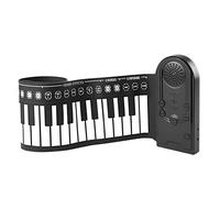 YQNISCU Piano à Main Pliable et Portable à 49 Touches avec Haut-Parleur intégré for Adultes et débutants