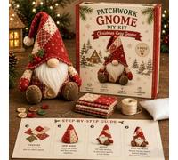 Yqooup Kit De Gnomes DIY Patchworks, Nain En Tissu Fait Main