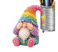 Yqooup Kit de Perles 3D pour Art Créatif | Figurines de Gnomes Faites Main | Activité de Création DIY en Perles | pour Filles Garçons École Maternelle Voyage