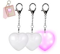 Yqooup Lot De 3 Lampe Tactile Love Pour Sac Cabas, Mini Lampe De Sac À Main LED Rechargeable, Accessoires Pour Sacs