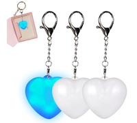 Yqooup Lot De 3 Lampe Tactile Love Pour Sac Cabas, Mini Lampe De Sac À Main LED Rechargeable, Accessoires Pour Sacs
