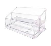 Yqqhrbm achets de Sucre, Récipient en Acrylique, Organiseur de Sachets de Boissons, Boîte à Sachets de Thé, Distributeur D'épices Au Design Minimal, Style B