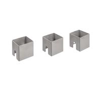 Yqqhrbm Baril Universel 3x avec Un Baril et 3 Compartiments, Foyers Stables et Robustes, Plaques de Cuisson pour Barbecue pour Le Camping et Les Pique-niques