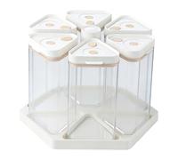 Yqqhrbm Conteneurs Rotatifs sous Vide pour Céréales, Par Exemple pour Flocons D'avoine, Cornflakes