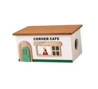 Yqqhrbm Organiseur de Câbles en Bois pour Dissimuler Les Câbles Emmêlés et Créer Un Espace Ordonné. Convient pour La Chambre, Le Bureau, Le Salon et Autres Pi, Fille 27 Cm X 16 Cm X 12.5 Cm