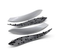 YQSD Protection Extérieure Pour Poignée De Porte Intérieure Voiture Pour BMW Série 3 Et 4 M3 M4 F30 F80 F31 F32 F33 F34 F35 F36 2013-2018 Poignée porte intérieure(Silver Carbon look 4pcs)