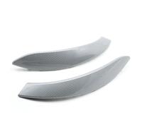 YQSD Protection Extérieure Pour Poignée De Porte Intérieure Voiture Pour BMW Série 3 Et 4 M3 M4 F30 F80 F31 F32 F33 F34 F35 F36 2013-2018 Poignée porte intérieure(Silver Carbon look 2pcs)