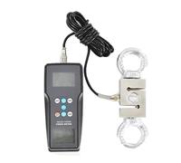 YQVEOT Dynamomètre numérique Testeur Push Pull avec capteur Externe, jauge de Force, Plage de Force maximale 1000 Kgf 9800N 2200 Lbf, Affichage LCD, mémoire de données