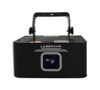 YQVEOT Lumières Disco Projecteur de Faisceau Lumineux Disco DJ 2W RGB DMX512, Stroboscope for scène, Effet de lumière Noire, fête en Club de noël, Vacances Halloween