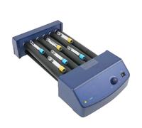 YQVEOT Mélangeur de Tubes, Tube à essai médical de Laboratoire à Bascule et à roulement 0-70 TR/Min Moteur à Courant continu mélangeur à Rouleaux for échantillons sanguins