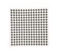 YQVEOT Numérisation des Points de marquage Cibles de positionnement de numérisation 3D Points de marquage Point de jauge Points d'étiquette d'identification 3 mm 6 mm pour scanners 3D