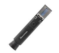 YQVEOT Réfractomètre, Hand Held Double Scale Beer Refractometer 0-32% Meter 1.000-1.120 SG Wort Tester Beer Brewing Specialist Hydrometer